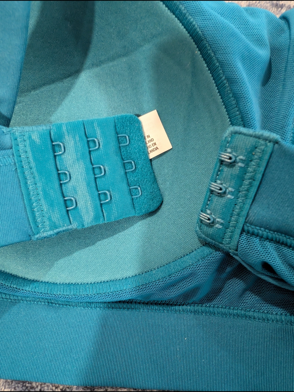 NWT All in Motion Teal High Support Sports Bra - Picture 6 of 7